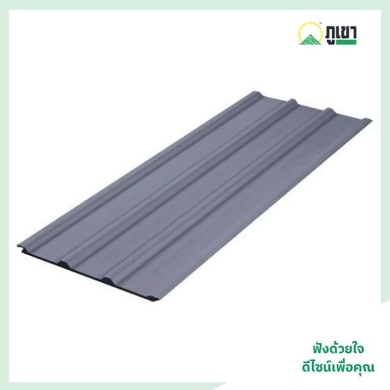 หลังคาไวนิลท้องเรียบ รุ่น PR-6 หน้ากว้าง 3 เมตร
